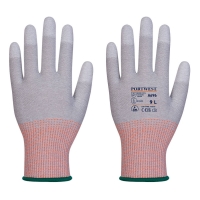 Rękawice antyprzecięciowe B antystatyczne PU ESD A696 - 12 par